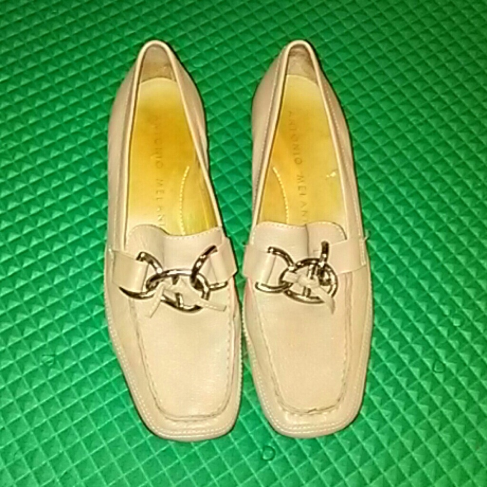 Antonio Melani Tan Leather Loafer